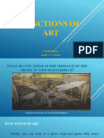 Functions of ART: Compiled By: Angelica T. Ordineza