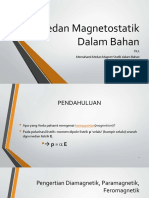 Medan Magnetostatik Dalam Bahan