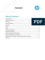 HP Support Assistant: Technical White Paper