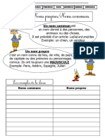 Noms Propres Noms Communs CE1 PDF