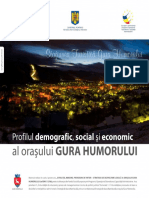 Profilul Demografic Social Si Economic Al Orasului GURA HUMORULUI Varianta Finala