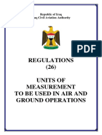 ICAR 26 - Units of Measurements