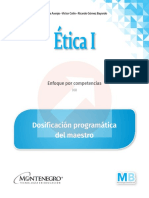 Ética 1 Dosificacion