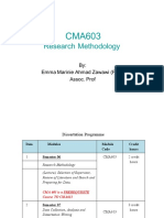 Cma603 Briefing Week1