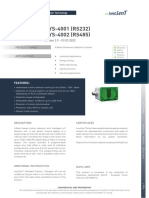 Data Sheet iSYS-4001 (RS232) iSYS-4002 (RS485) : Version 2.9 - 09.03.2022