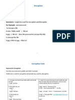 Encryption: Two Type of Encryption 1. Symmetric 2. Asymmetric