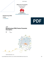 Beamforming (TDD) Feature Parameter Description