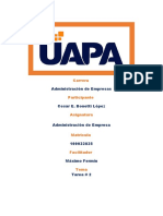 Tarea 2 de Administracion 1