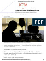 (Leitura Complementar) FARIA. Semipresidencialismo