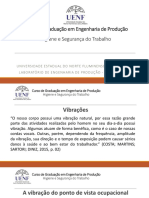 Curso de Engenharia de Produção sobre Vibrações Ocupacionais