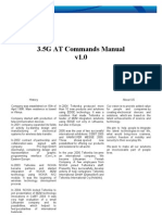 3.5G Modem at Commands Manual