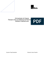 Antropologia Do Espaço - Relação Entre Os Sistemas de Parentesco e Os Modelos Habitacionais