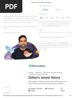 Dalton's Atomic Theory (Article) - Khan Academy