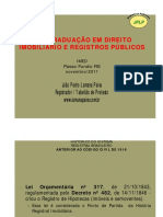 Registros Públicos - Pós - IMED - 2011 - 01