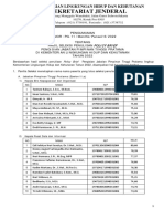 SELEKSI PIMPINAN TINGGI KEMENLH K 2022