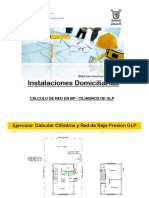 Clase 8 - Cilindro 15 KG - Calculo de Redes en Baja Presion - Instalaciones Domiciliarias