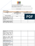 Escala de Apreciación Trabajo de Investigación 6°