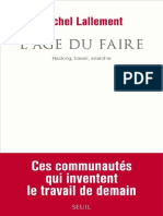 Lâge Du Faire by Michel Lallement