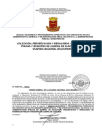 Manual de Coleccion, Preservacion y Resguardo de Evidencias Fisicas y Registro de Cadena de Cust