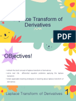 Laplace Transform of Derivatives