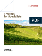 Tractors For Specialists: - Compact