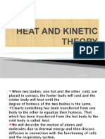 Heat and Kinetic Theory