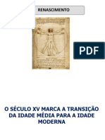 O Renascimento e a visão antropocêntrica do homem