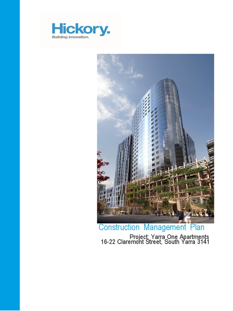 Yarra One Apartments Construction Plan | PDF | Occupational Safety And ...