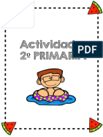 CUADERNO DE VACACIONES ESPECIAL 2º Primaria 2022