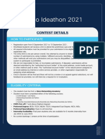 Cisco Ideathon 2021: Contest Details
