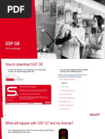 SSP G8: Info Package