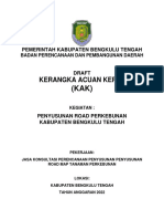 KAK Road Map-Perkebunan Kabupaten Bengkulu Tengah