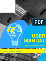 User Manual Vendor