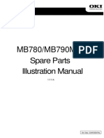 Oki Data MB780/MB790 MFP Spare Parts Manual