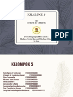 KELOMPOK 5 O2O (Presentation) E-Commerce Unpri - 2 Pagi A