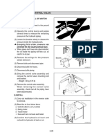 Group 4 Main Control Valve Group 4 Main Control Valve: 1. Removal and Install of Motor