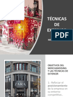 Técnicas de exterior merchandising para atraer clientes