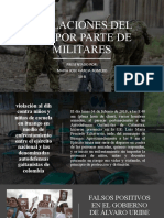 Violaciones Del Dih Por Parte de Militares