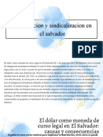 Dolarizacion y Sindicalizacion en El Salvador
