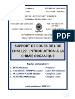 Support de Cours CHM 122, S2, 2021-2022