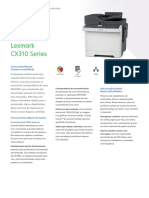 Visão Geral Lexmark CX310DN