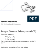 Dynamic Programming: CSE 301: Combinatorial Optimization