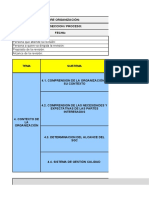 Lista de Chequeo Diagnostico NTC Iso 9001 2015 (Por Partes) Final Este Sì