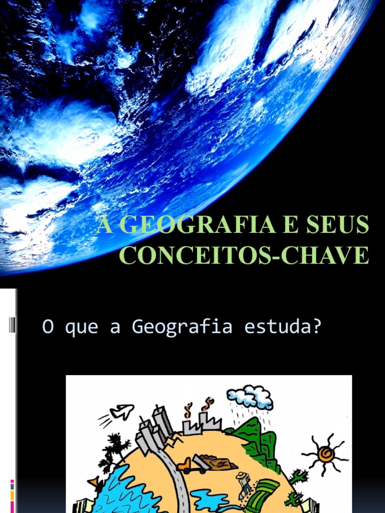 Conceitos-Chave da Geografia | PDF | Geografia | Paisagem