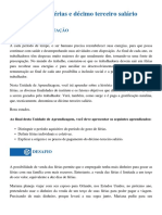 Modulo 5 - Férias e Décimo Terceiro Salário