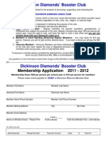 DDBC Membership Form