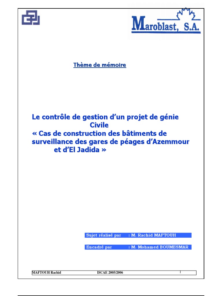 Gestion de projet en génie civil | PDF | Gestion de projet | Planification