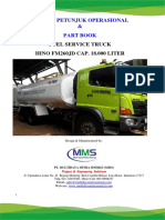 Manual Book FT 18.000 Liter Hino FM260