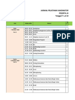 Jadwal Pelatihan Vaksinator Covid Jawa Timur