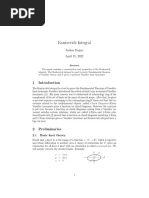 Kontsevich Integral